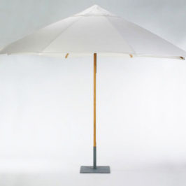 Market Umbrella, 9′ White